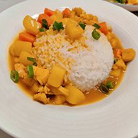 咖喱鸡肉饭的做法图解4