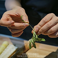 荠菜春笋馄饨丨春色如此温柔，荠菜那么野的做法图解3