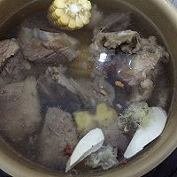 火麻油虫草花猪骨玉米汤----壮阳食补汤的做法图解4