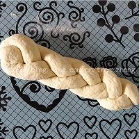 燕麦辫子面包#发现粗食之美#的做法图解10