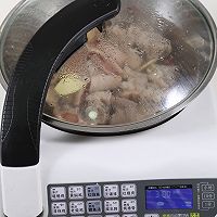 自动烹饪锅简单做墨鱼猪手汤的做法图解4