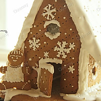白色梦幻姜饼屋#圣诞烘趴 为爱起烘#的做法图解29