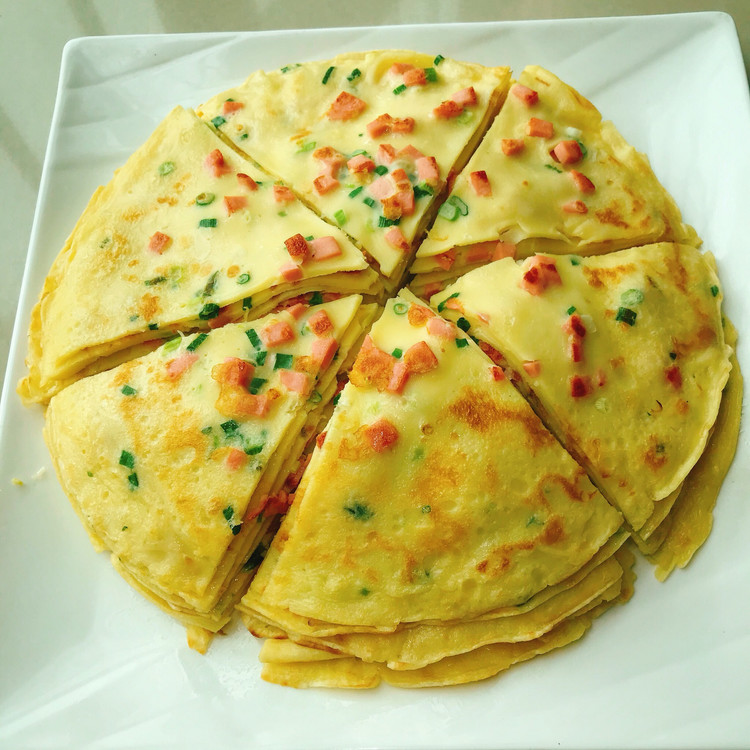 简易鸡蛋饼的做法