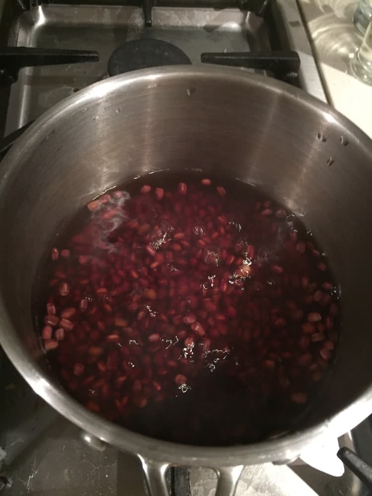 鲜芋仙（红豆芋圆薏仁凉粉）的做法图解2