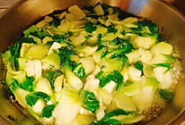 家常汤汤水水-青菜豆腐汤，它有个好听的名字叫翡翠白玉汤的做法