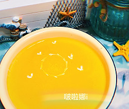 #父亲节，给老爸做道菜#奶香南瓜浓汤的做法