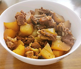 羊排炖白萝卜，适合冬天的一道菜的做法