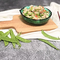 三豆炒饭的做法图解6