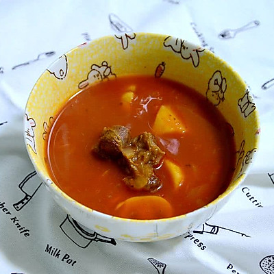 番茄牛尾汤---冬日里的暖身汤