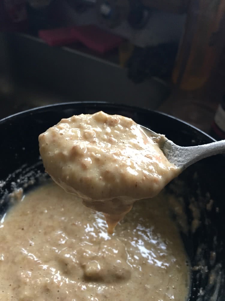 无油健康减脂早餐 香蕉全麦班戟的做法图解3