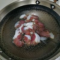 #刘畊宏女孩减脂饮食#干豆角蒸腊肉的做法图解12