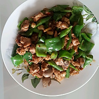 青椒兔丁的做法图解5
