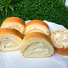 自制奶油蛋糕卷~