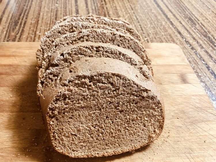 面包机一键健康全麦吐司的做法
