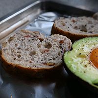 #未来航天员-健康吃蛋#牛油果烤蛋早餐的做法图解7