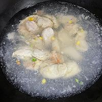 #解腻开胃就吃它#青菜海鲜饺子汤的做法图解2