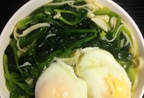 鸡蛋青菜面的做法