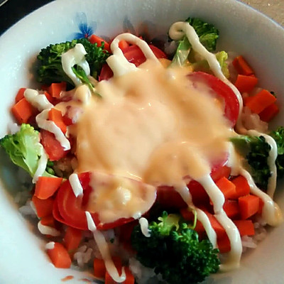 家常焗饭（微波炉版本）