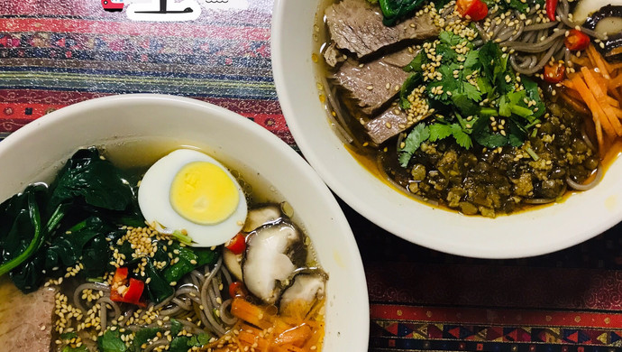 香辣牛肉酱面线