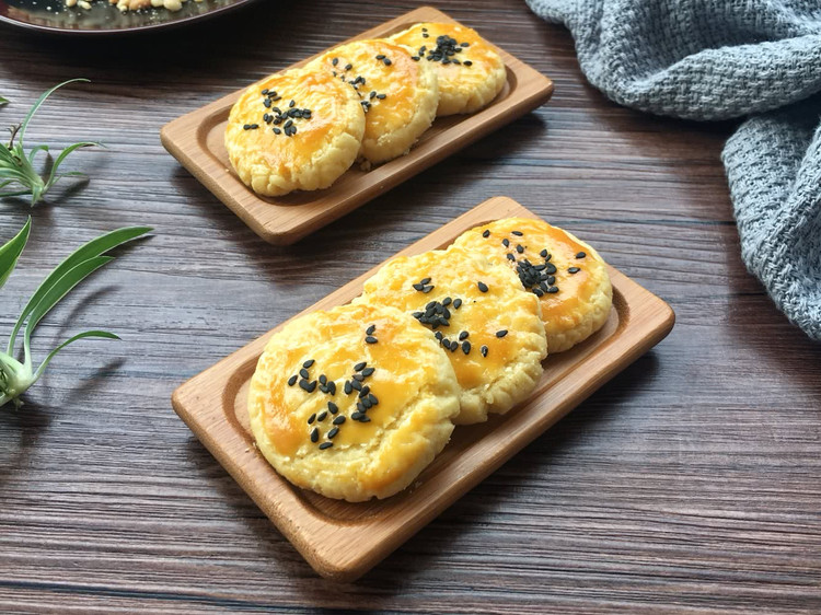 花生芝麻小酥饼的做法