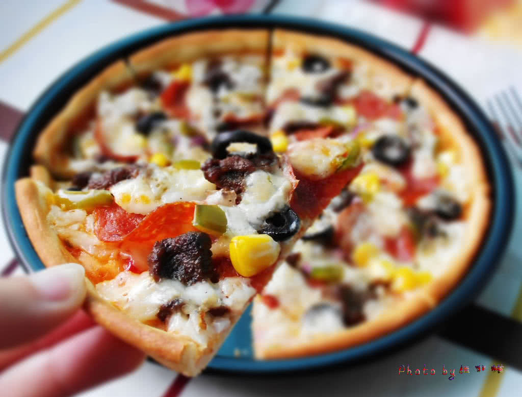 披萨最简单做法，不用烤箱，不用芝士，好吃卫生，简单实惠_哔哩哔哩_bilibili