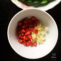 #换着花样吃早餐#蒜泥拌秋葵的做法图解5