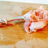 干炒咖喱鸡腿肉的做法图解3