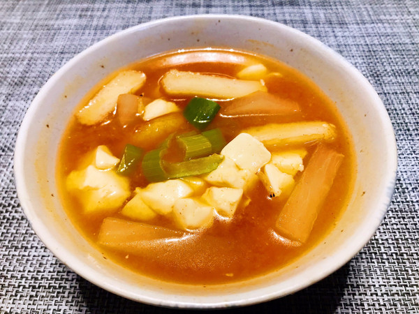 韩式鱼饼豆腐汤