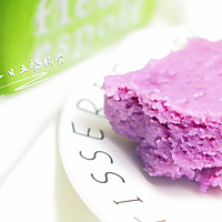 紫山药米糕 宝宝辅食，糖+酵母粉+牛奶的做法图解7
