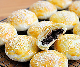 红豆沙千层酥 国庆中秋双节伴手礼不只有月饼 没蛋黄的蛋黄酥的做法