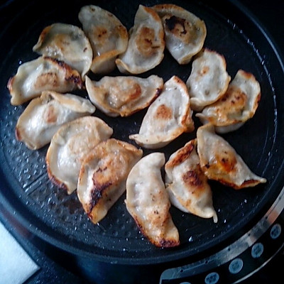 电饼档煎饺子