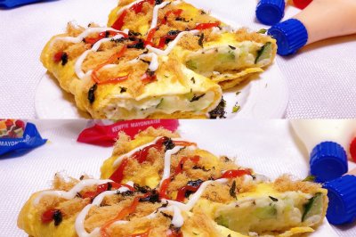 土豆沙拉蛋卷
