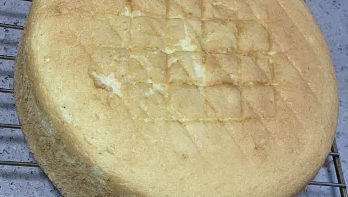 冬天的第一个戚风蛋糕