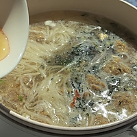 简单易做的肉丸汤面的做法图解7