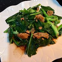#时令蔬菜最养人#蒜头猪油炝炒甘蓝菜的做法图解9
