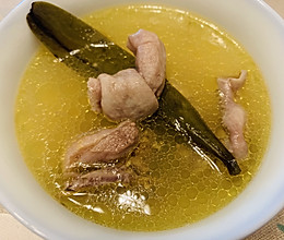 石橄榄炖小肠 鸭肉或排骨的做法