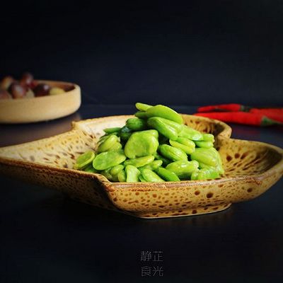 清炒蚕豆