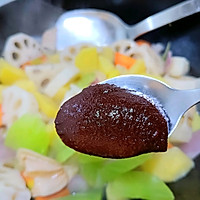 #暖冬酱在手，嗨吃部队锅#韩式辣酱烤鲈鱼的做法图解12