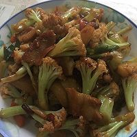 肉片炒有机菜花的做法图解10