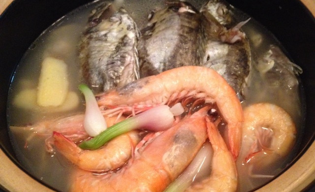 海鲜煲（泥鳗鱼海虾煲）