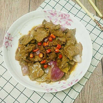 黑胡椒牛肉片