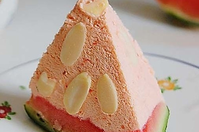 西瓜冰淇淋