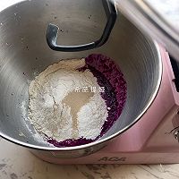 火龙果红豆面包卷的做法图解3