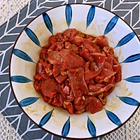 #春日时令，美味尝鲜#好吃到哭香菜拌牛肉的做法图解7