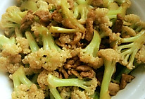 花菜炒肉的做法