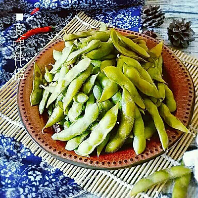 夏天啤酒伴侣——水煮毛豆