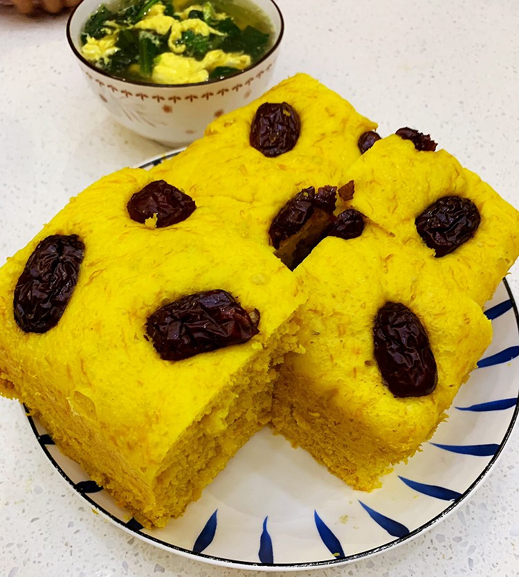 南瓜发糕的做法