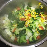 懒人必备凉拌土豆玉米西蓝花～的做法图解4