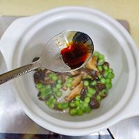 #我心中的冬日限定#奶香包菜香菇烩饭的做法图解4