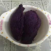 紫薯南瓜饼的做法图解2